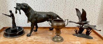 A vintage sporting lot,