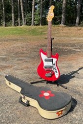 A vintage Teisco Del Rey ET-20