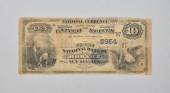 A Vintage Ten Dollar Bond Note
