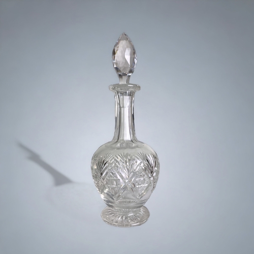 A VINTAGE THOMAS WEBB CRYSTAL