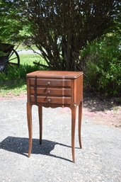 A vintage three drawer John