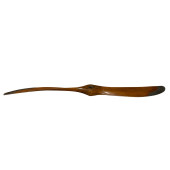 A VINTAGE WOOD AIRPLANE PROPEL