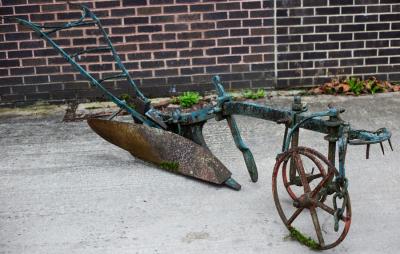 A W Ball & Co. single plough, 321cm