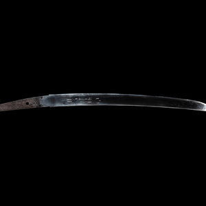 A Wakazashi BLADE SIGNED MUTSU NO