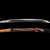 A Wakazashi
BLADE SIGNED YAMAT