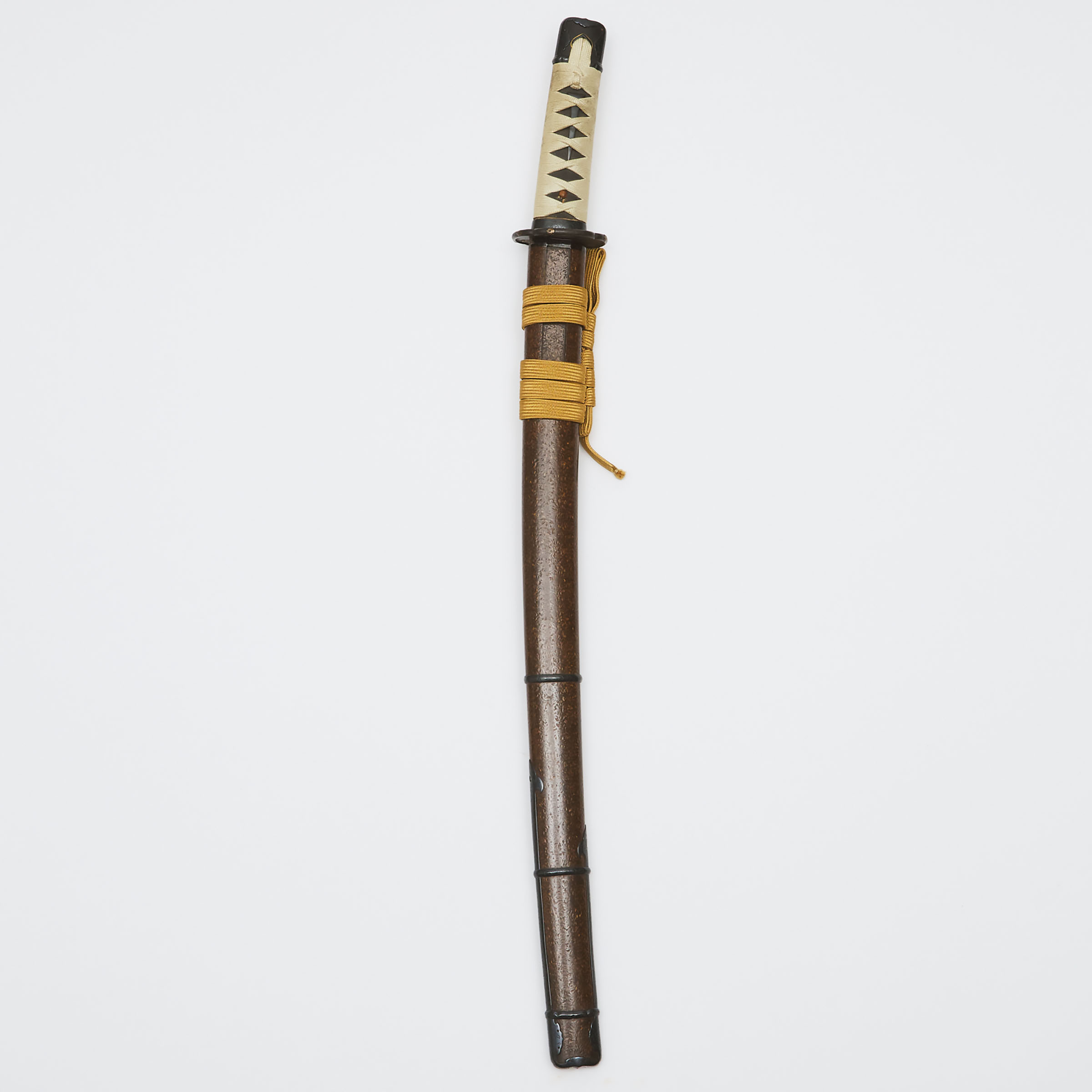 A Wakizashi Koshirae With Shakudo