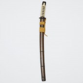 A Wakizashi Koshirae With Shak