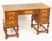 A walnut, burr walnut and inla