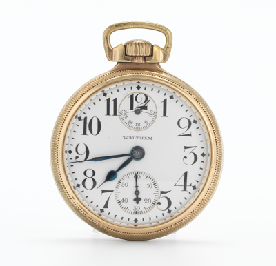 A Waltham 23 Jewel Up and Down