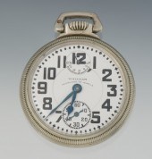 A Waltham Railroad Pocket Watc