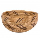 A WASHOE BASKET WITH TWO ROWS