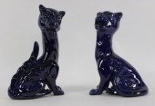 A Watcombe pottery one-eyed ca