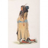 A Watercolor and Two Prints, i
