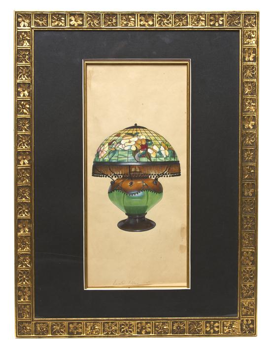 A Watercolor Design attributed to