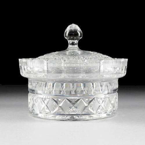 A WATERFORD CUT CLEAR CRYSTAL