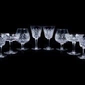 A Waterford Cut Glass Stemware