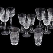 A Waterford Cut Glass Stemware