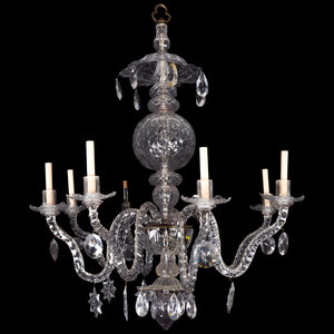 A Waterford Style Cut Glass Eight