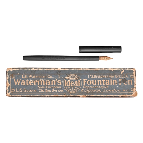A Waterman Ideal fountain pen,