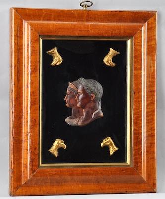 A Wax Profile Portrait of