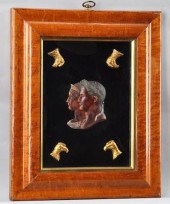 A Wax Profile Portrait of Napo