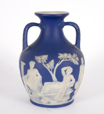 A Wedgwood blue jasper Portland