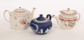 A Wedgwood blue Jasperware tea