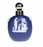 A WEDGWOOD DARK BLUE JASPER DI