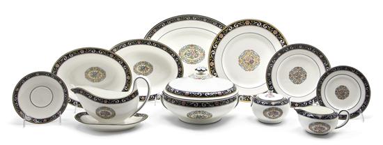 A Wedgwood Dinner Service for