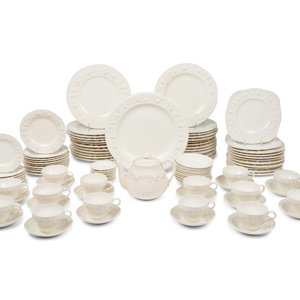 A Wedgwood Embossed Queensware