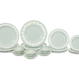 A Wedgwood Embossed Queensware