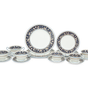 A Wedgwood Florentine Dark Blue