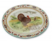 A WEDGWOOD "FORMOSA" TURKEY PO