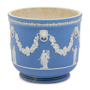 A Wedgwood Jasperware Cache Pot