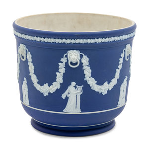A Wedgwood Jasperware Cache Pot