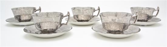 *A Wedgwood Lusterware Tea Set