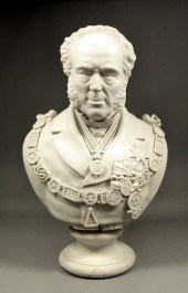 A Wedgwood Parianware bust - T