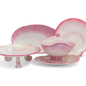 A Wedgwood Pink Nautilus