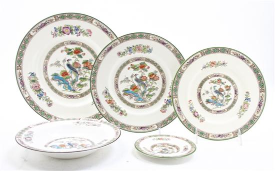 A Wedgwood Porcelain Dinner Service
