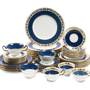 A Wedgwood Porcelain Dinner Service
