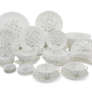 A Wedgwood Porcelain Dinner Service