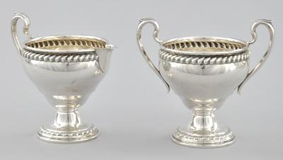 A Weighted Sterling Silver Set of