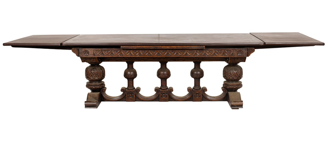 A WELL CARVED AND LARGE SPANISH