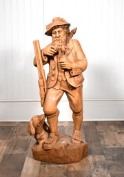A well carved vintage wood