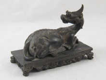 A well modelled Chinese bronze of a