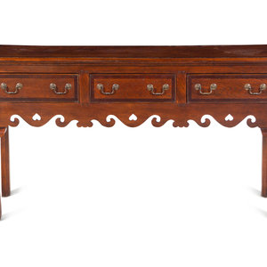 A Welsh Oak Sideboard 18th