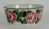 A Wemyss pottery bowl decorate