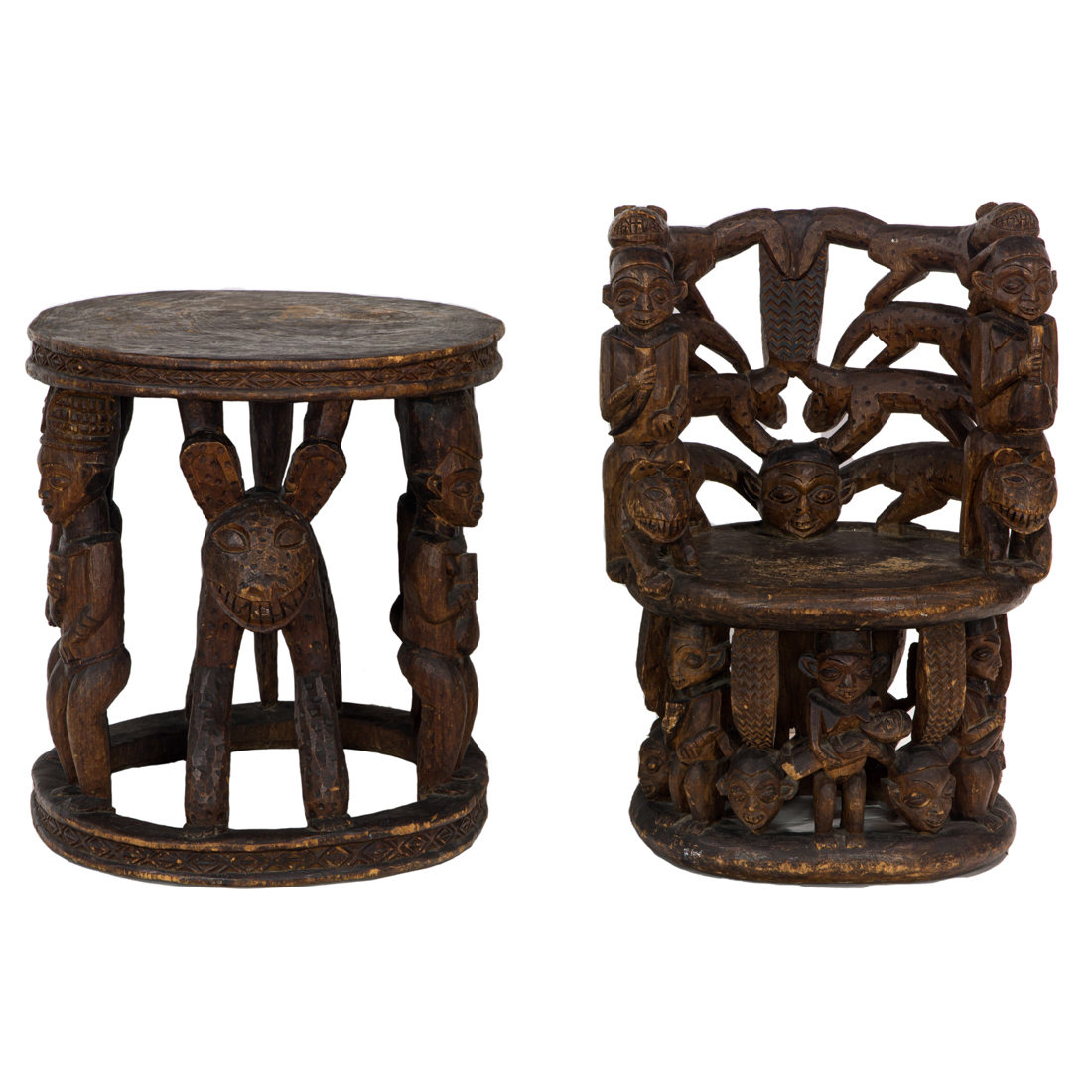 A WEST AFRICA CAMEROONIAN CARVED