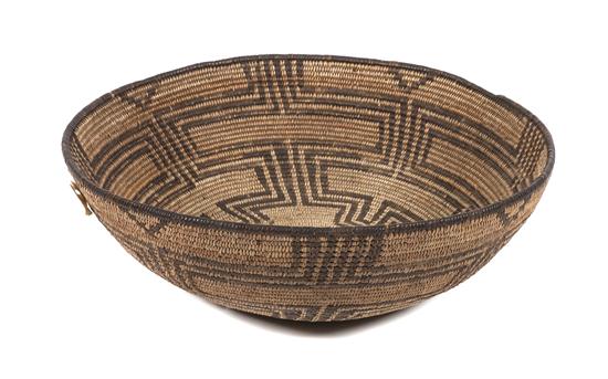 A Western Apache Basket late 19th
