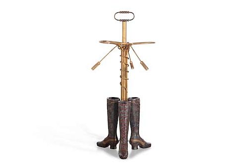 A WHIMSICAL ADDORSED BOOT FORM